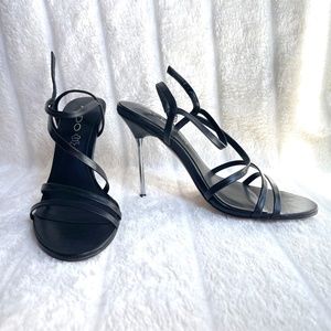 ALDO Utena Strappy Black Sandals